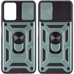 Ударостійкий чохол Camshield Serge Ring для Samsung Galaxy A04s, Зелений