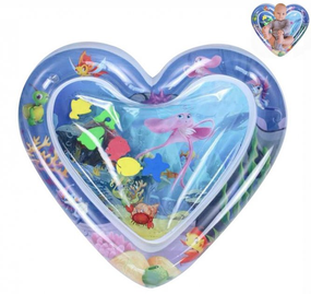 Надувной детский коврик Сердце