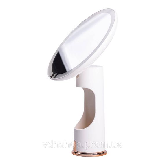 Дзеркало косметичне 18,5х10х29 см з підсвічуванням Біле HP-10-1AW | Зображення 1