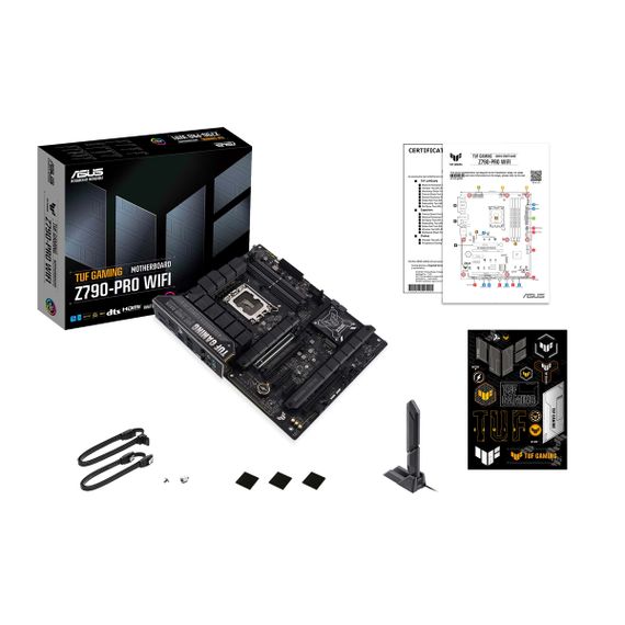 Материнcька плата ASUS TUF GAMING Z790-PRO WIFI s1700 Z790 4xDDR5 M.2 HDMI DP Wi-Fi BT ATX (90MB1FJ0-M0EAY0) | Зображення 1