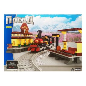 Конструктор для дітей від 6 и років Поїзд Конструктор для малюків розвиваючий