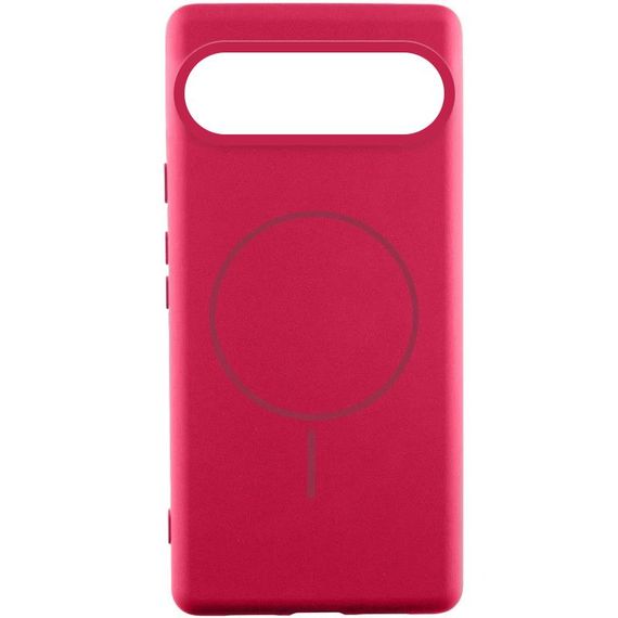 Чохол Silicone Cover Lakshmi (AA) with Magnetic Fit для Google Pixel 10 Pro XL Червоний / Rose Red