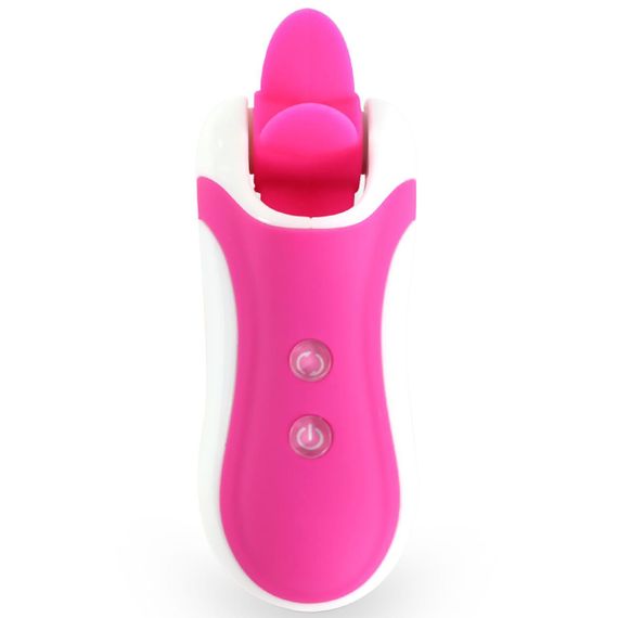 Стимулятор з імітацією оральних ласк FeelzToys - Clitella Oral Clitoral Stimulator Pink | Зображення 2