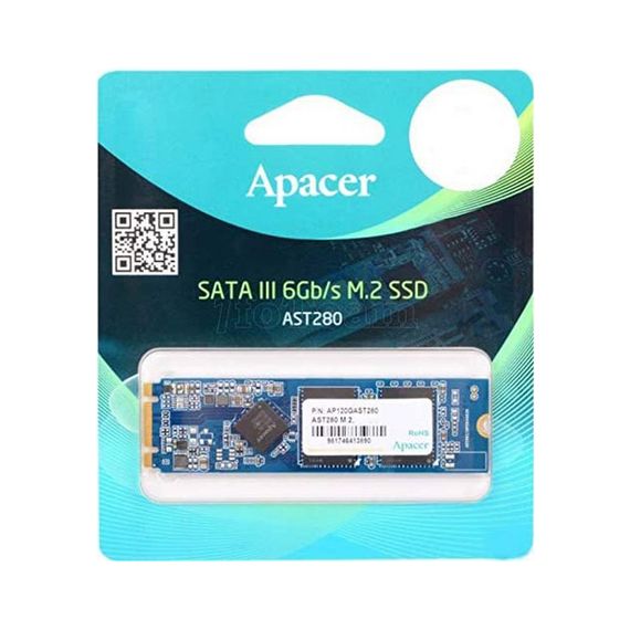 Накопичувач SSD M.2 2280 1TB Apacer (AP1TBAST280X-1) | Зображення 1