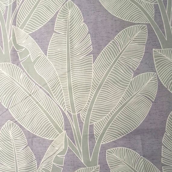 Комплект постельного белья SoundSleep Banana Leaves бязь Евро 200х220 см сиреневый (2800004783613) | Зображення 4