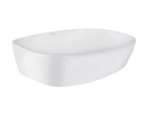 Раковина Qtap Cardinal 500х380х140 мм, White, овальна, без донного клапана QT04116302W