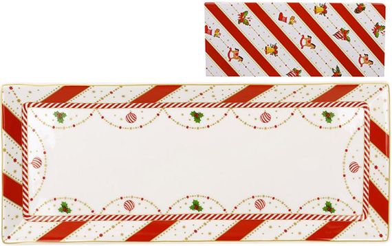 Блюдо порцелянове "Candyland" 35х14см прямокутне | Зображення 1