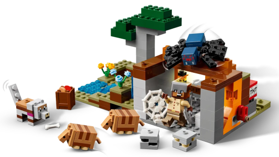 Конструктор LEGO Minecraft Шахтная экспедиция Броненосец (The Armadillo Mine Expedition) 21269 | Зображення 3
