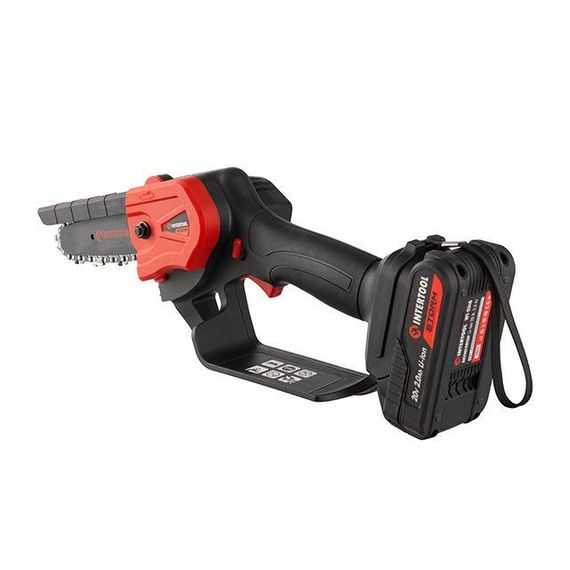 Міні-пилка ланцюгова акумуляторна 20 В INTERTOOL WT-9109 | Зображення 2