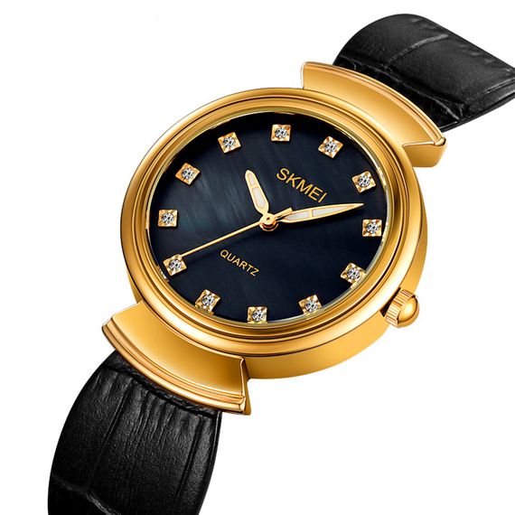 Жіночий годинник Skmei 2165GDBKBK Gold-Black-Black | Зображення 1