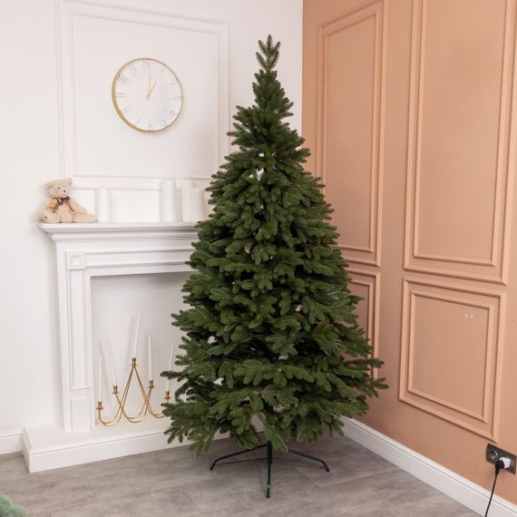 Лита штучна ялинка 2,5 м зелена Шепетовська Преміум KOS-SHPGR25