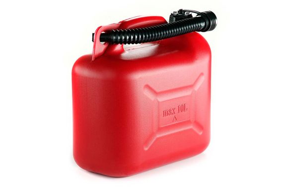 Канистра пластиковая 10л HDPE с лейкой СИЛА | Зображення 1