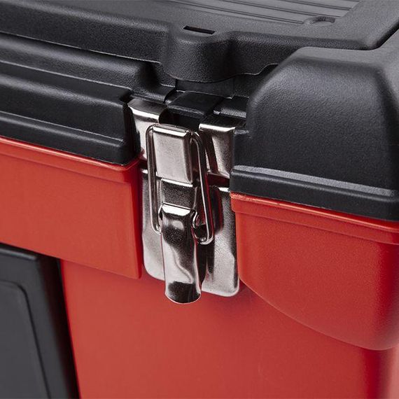 Ящик для інструментів з металевими замками 19" 483*242*240 мм INTERTOOL BX-1119 | Зображення 2