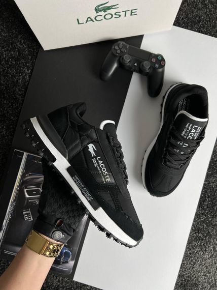 Чоловічі кросівки Lacoste Elite Active Black White (топ якість) A3386 45 28 - 28.5 см | Зображення 4