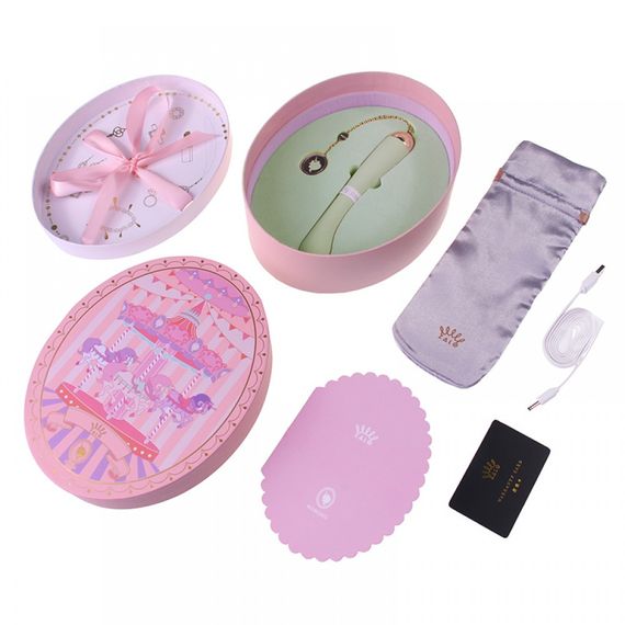 Вібратор для точки G з підключенням до телефону ZALO Momoko Melon Green, Зелений | Зображення 9