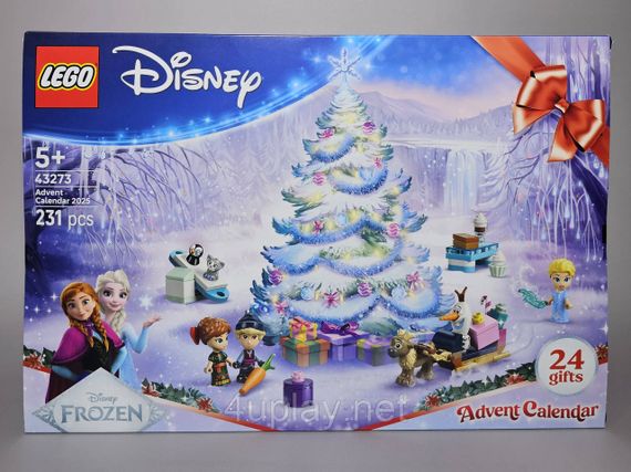 Новорічний адвент календар 2025 ЛЕГО Дісней Крижане серце Оригінал LEGO Disney Frozen Advent Calendar 2025 | Зображення 5