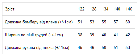 Бомбер для дівчинки Носи своє 122 Сірий (p-6673-66670) | Зображення 3