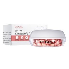 Концентрат у капсулах для освітлення й омолодження шкіри обличчя Bioaqua Essence Milk 30штук