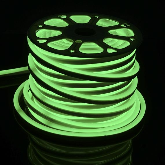 Светодиодная лента влагозащищенная 220V 13.2W 5730 Green NEON IP65 1m (BY-035/120) | Зображення 7