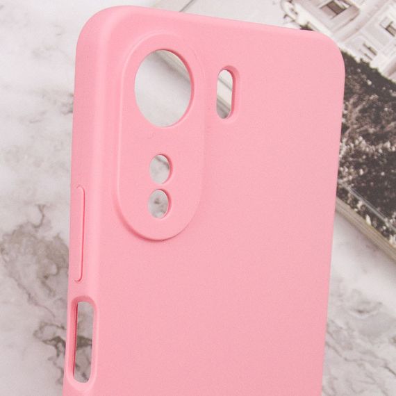 Чохол Silicone Cover Lakshmi Full Camera (AAA) для Xiaomi Redmi 13C / Poco C65 Рожевий / Light pink | Зображення 5