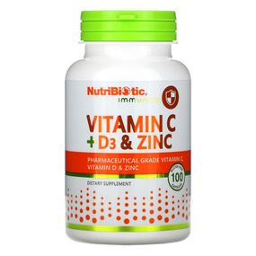 Vitamin C+D3 &amp; Zinc - 100 caps