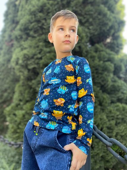 Комплект джемперів для хлопчика (2 шт) Носи своє 146 Жовтий (p-5942-74649) | Зображення 4