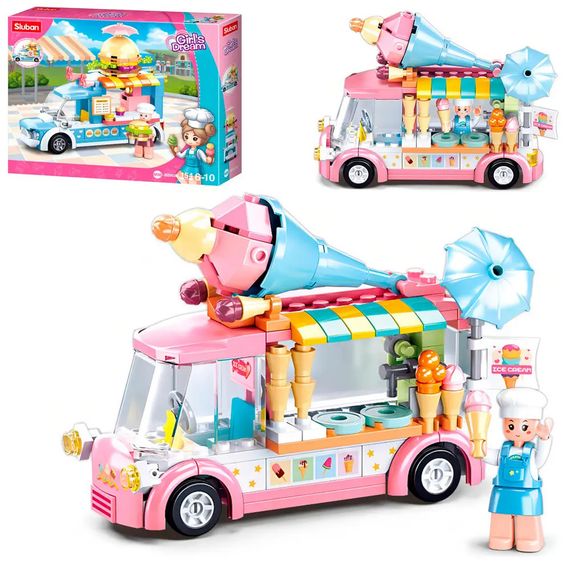 Конструктор Sluban Кафе M38-B0993A 145 деталей