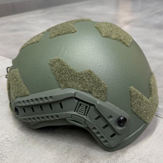 Шолом балістичний FAST PE, NIJ IIIa, Custom, з поліпшеним кріпленням Wendy, розмір L, Олива, бронешолом | Зображення 2