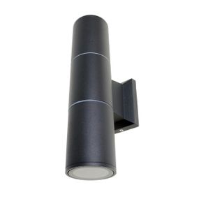 Светильник фасадный GU10 Black IP54 (AL-129/2)