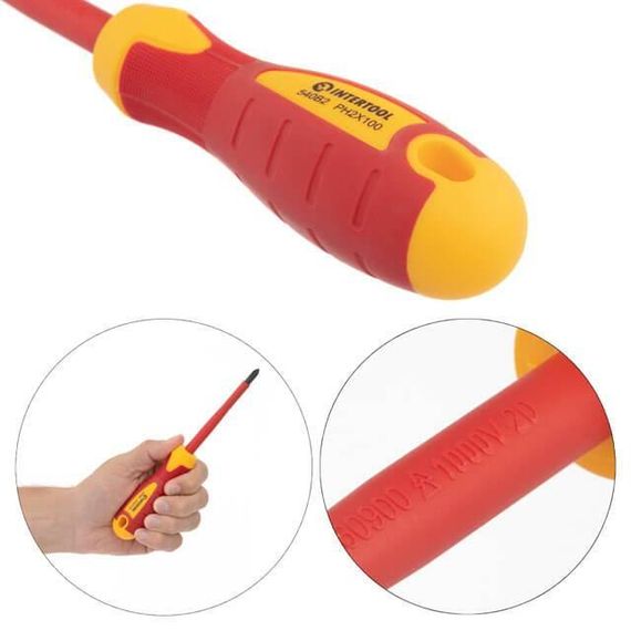 Набір ізольованих викруток 6 од. VDE, STORM INTERTOOL VT-3606 | Зображення 2