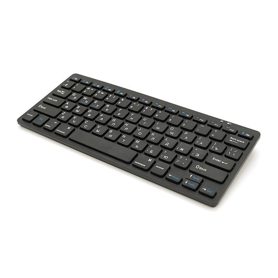 Клавіатура бездротова YT-X5, 78 клавіш, (Eng/Pyc), 2.4G, Black, 285x120mm, Box | Зображення 2