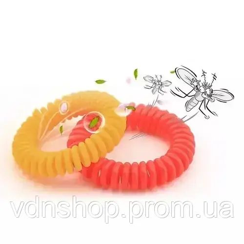 Силіконовий браслет - пружинка від комарів та комах з капсулою BallTV-103 | Зображення 4