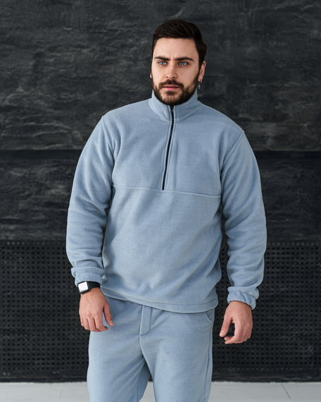 Костюм плюш2 голубой S XL | Зображення 4