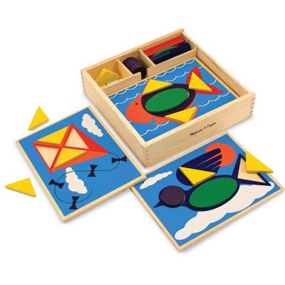 Розвиваюча іграшка Melissa&amp;Doug Мозаика для начинающих (MD528) | Зображення 1