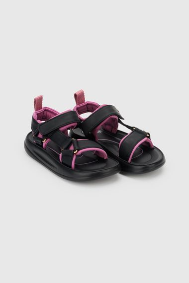Босоніжки для дівчинки Stepln N98-2Q 27 Чорно-фіолетовий (2000990532626S) shop (2000990532626) | Зображення 3
