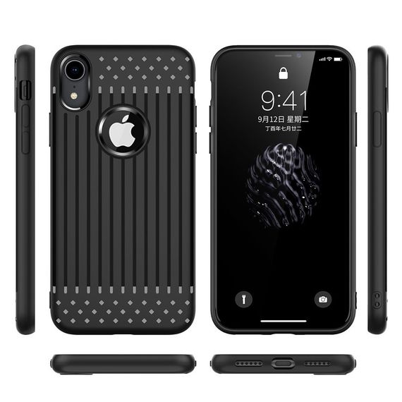 Чохол накладка Primo Shell TPU для Apple iPhone XR - Black | Зображення 1