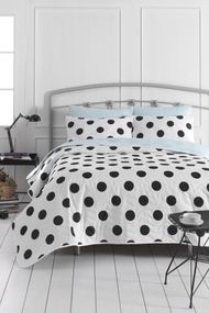 Покривало Eponj Home 10509 Туреччина 160*220 см  Бавовна Блакитний