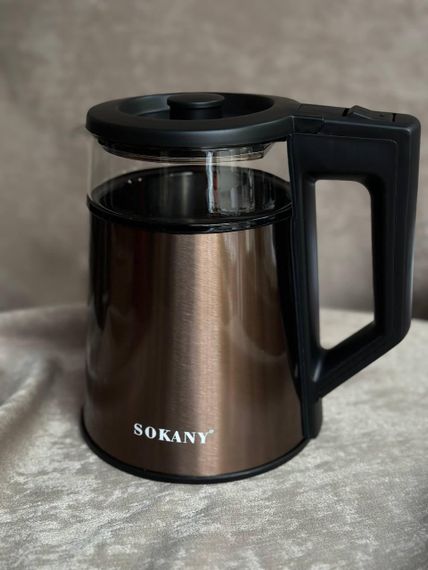 Електричний чайник зі скляною колбою та підсвіткою XPRO SK-SH-1076 (45402-SK-SH-1076,_407) | Зображення 3