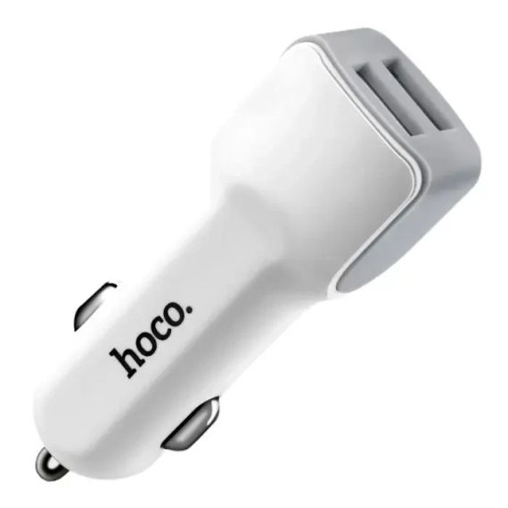 Адаптер ОЗУ Hoco Z23 dual-port car charger 2USB 2.4A | Зображення 3