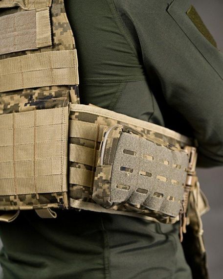 Якісна плитоноска 4 скидання з наплечником Attack піксель ПП7564 | Зображення 6