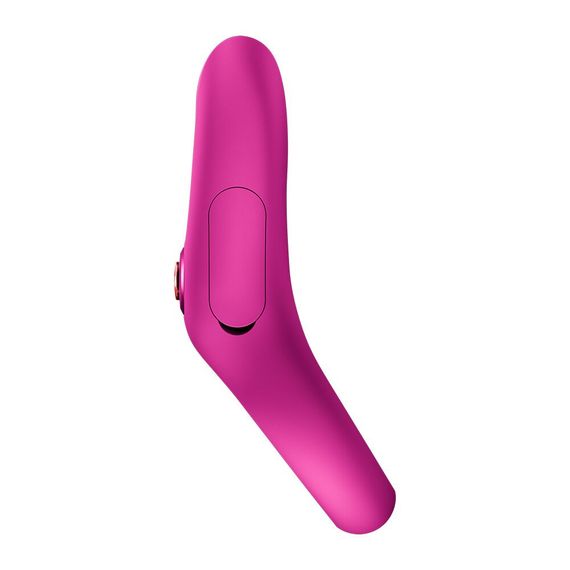 Ерекційне віброкільце з подвійною стимуляцією клітора Fun Factory NŌS CLASSIC Magenta, 2 мотори | Зображення 3