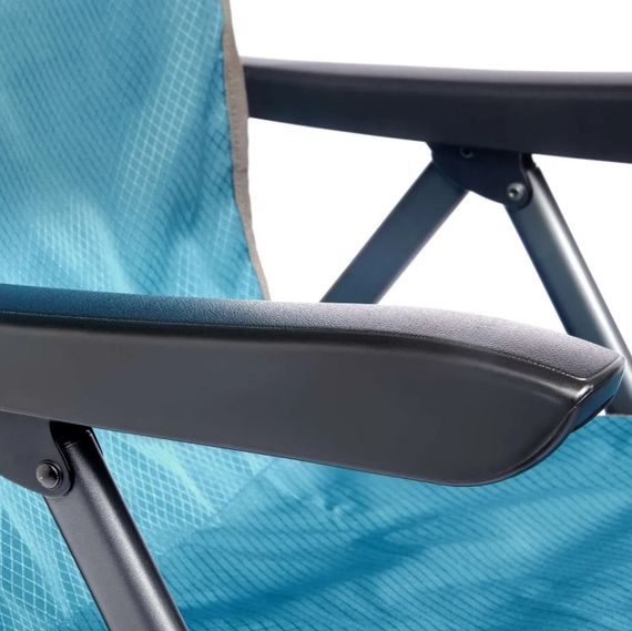 Крісло розкладне Uquip Justy XL Blue/Grey (244037) (DAS303232) | Зображення 1