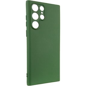 Чохол TPU GETMAN Liquid Silk Full Camera для Samsung Galaxy S26 Ultra Зелений / Dark green