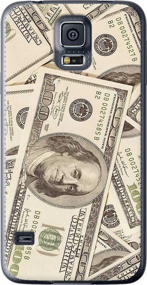 Чехол на Samsung Galaxy S5 g900h Доллары "3016u-24-17620"