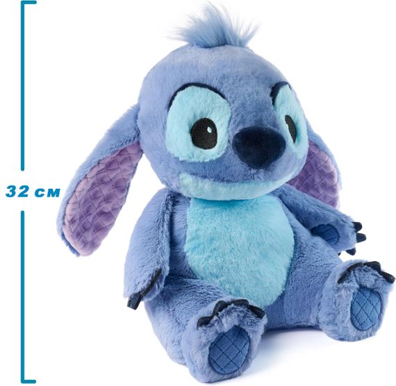М'яка іграшка Стіч 32 см Оригінал GUND Disney Official Oh So Snuggly Stitch | Зображення 1