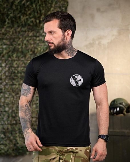 Тактична потоотводяща футболка battle black ПП4649 | Зображення 1
