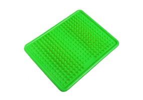 Ортопедичний килимок для стоп EasyFit Acupoint з шипами зелений (EF-2752)