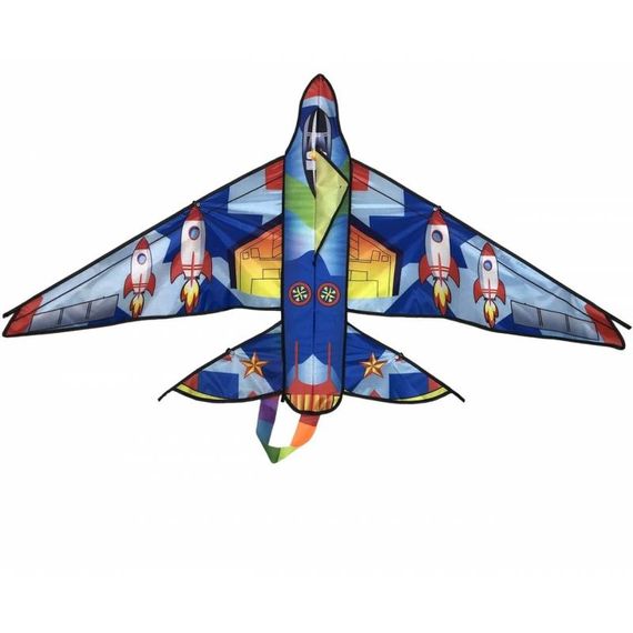 Повітряний змій Літак VZ2217 135 см, у пакеті (6957452422178)