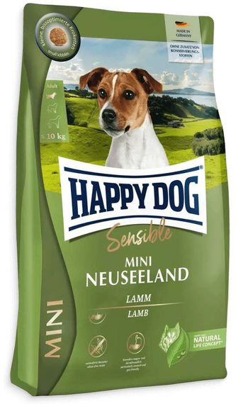 Сухий корм для собак з ягнятком Happy Dog Mini Neuseeland, 10 кг