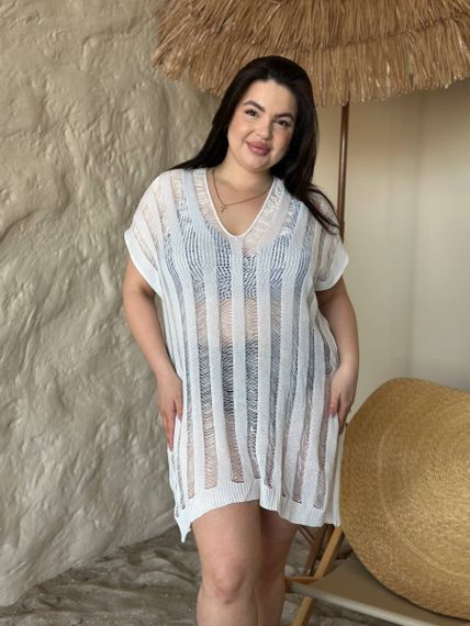 Жіноча пляжна туніка Plus Size